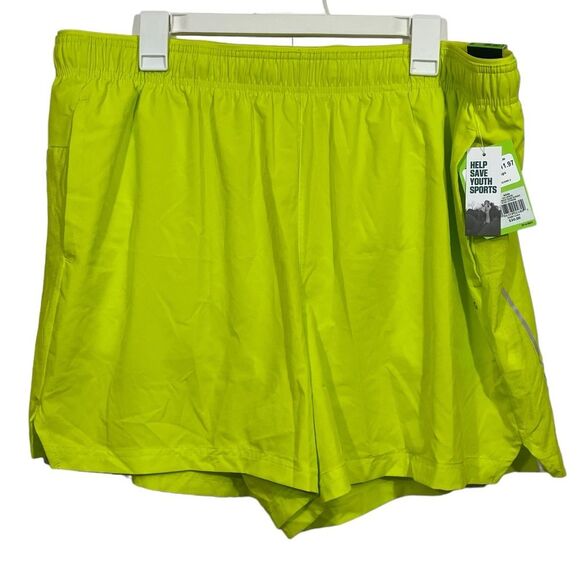DSG Other - NWT DSG Neon Yellow Lined Athletic Running Shorts